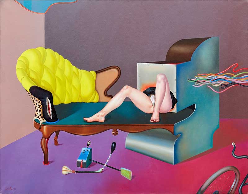 Carlos REVILLA 1940 Le Divane Carnivore