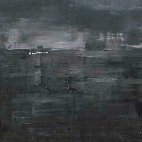 Ignacio Iturria Paisaje con caballos