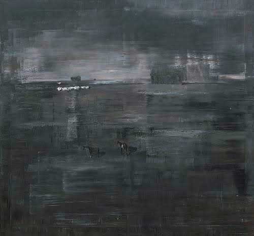 Ignacio Iturria Paisaje con caballos