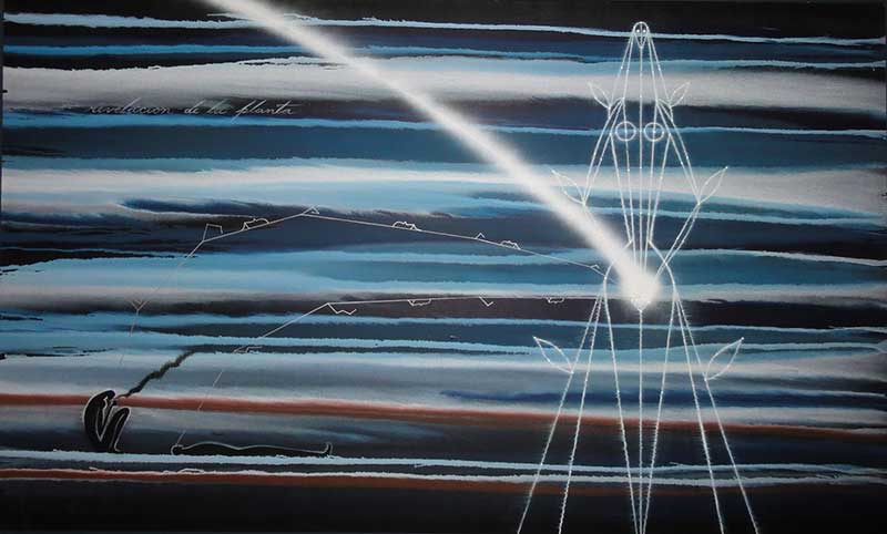 Jose Bedia Revelación de la planta